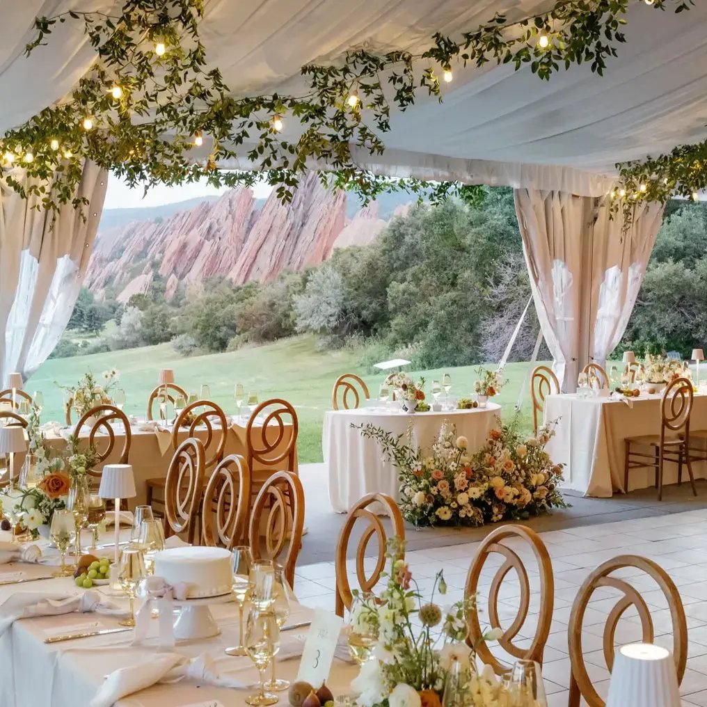Arrowhead Golf Club Tent Wedding Reception