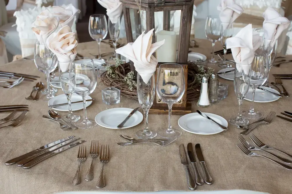 Wedding tablescape